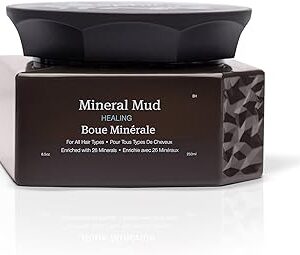 Saphira Mineral Mud Hair Mask, Deep Healing Hair Treatment for Dry, Damaged, Bleached, Color-Treated Hair and Scalp, Sulfate-Free, Paraben-Free, Repairs, Hydrates and Adds Shine, 8.5 Ounce